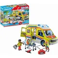 playmobil Spielset CITY LIFE 71202, ab 4 Jahre, Rettungswagen mit Licht und Sound, 67 Teile
