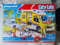 Playmobil 71202  City Life Rettungswagen mit Licht und Sound Sanka Krankenwagen