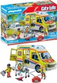 PLAYMOBIL | City Life | Rettungswagen | mit Licht und Soundeffekten | Spielzeug