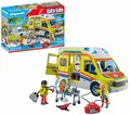 Playmobil 71202 City Life Ambulance with Lights and Sound, award winning ambulan