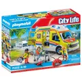 PLAYMOBIL 71202 Rettungswagen mit Licht und Sound