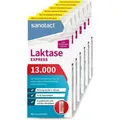 sanotact Laktase 13.000 EXPRESS (6 x 40 Laktasetabletten) - Laktose Tabletten mit Sofortwirkung - Bei Laktoseintoleranz & Milchunverträglichkeit