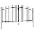 vidaXL Zauntor Woerden Doppeltür mit Dornenaufsatz 299,5 x 199,5 cm NEU