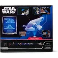 Jazwares Star Wars Micro Galaxy Squadron Fahrzeug mit Figuren Boba Fett`s Starship 20 cm JAZSWJ0027 - Gold