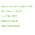 Eaton 2-Port DisplayPort/USB KVM Switch - 4K 60 Hz,HDR,HDCP B005-DPUA2-K (003733