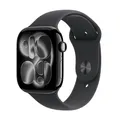 Apple Watch 11 46mm GPS Alu S/M Sportarmband diamantschwarz/sch