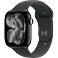 Apple Watch Series 11 46 mm Schwarz Sportarmband S/M