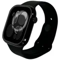  neuwertig - Apple Watch Series 11 GPS – 46 mm – Diamantschwarz Aluminium – Sportarmband Schw...