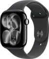 Apple Watch Series 11 GPS 46mm Aluminiumgehäuse Sport Band Schwarz S/M