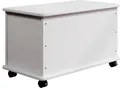 welltime Badkommode Thale (1 St), Aus lackiertem Massivholz - Auf Rollen - Maße (B/T/H) 73/40/44 cm