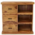 Kommode Rami 90x90x45 aus indischem Sheesham-Massivholz