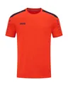 JAKO Herren Trikot Power (Kurzarm), Flame/Marine, L