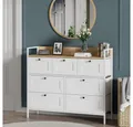 Vicco Kommode Belaro, Weiß, 98 x 85 cm mit 7 Schubladen (1 St)