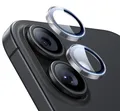 Kameraglas für iPhone 17 / 16 / 16 Plus, ESR Armorite Camera Protector, Transparent mit schwarzen Rahmen