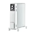 EWT Öko-Radiator NOC eco 25M, 2500W, Ohne ÖL. Frostschutz, Kippschutz, Weiß (100