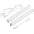 ledscom.de LED Unterbau-Leuchten Rigel, je 31,3cm, je 397lm, warm-weiß, 2er Set