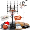 VALENESS Basketballkorb VALENESS® Basketballständer Outdoor - verstellbar [135 bis 305 cm] (1-St) Jugendliche