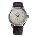 Orient Bambino kleine Sekunde mechanisch (38 mm) elfenbeinfarbenes Zifferblatt/braunes Lederarmband RA-AP0105Y30B