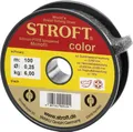 STROFT Color Monofile Angelschnur Schwarz 0,50mm 19,0kg 200m