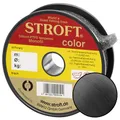STROFT Color Monofile Angelschnur Schwarz 0,50mm 19,0kg 200m