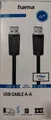 Hama USB 3.0 USB-A/USB-A M/M Kabel 5Gbps Schwarz