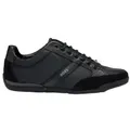BOSS für Herren. 50498265 Saturn Lederschuhe schwarz (41), Wohnung, Schnürsenkel, Lässig