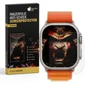 2x Panzerfolie für Apple Watch Ultra 3 49mm Anti-Shock HD klar Displayschutz Schutzglas Schutzfolie Screen-Protector
