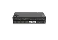 FeinTech SW411 HDMI 2.1 Switch 4 In 1 Out mit HDMI Audio Extractor HDMI-Adapter zu HDMI, HDMI-Audio, Toslink, 3,5-mm-Klinke