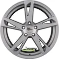 Carmani 16 Anton kristall silber 6.5x16 ET45 - LK5/108 ML72.6 Felge Alu