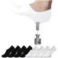 Sneaker Socken Damen No Show 8 Paar Unsichtbare Füßlinge Sport Atmungsaktiv