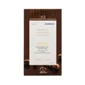 KORRES Argan Oil Colorant – ammoniakfreie Haarfarbe Dunkelblond Gold 6.3 – 100% Grauhaarabdeckung & vegan für ein langanhaltendes Farbergebnis