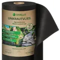 Covello Unkrautvlies 136m² Professional Line - Gartenvlies wasserdurchlässig Unkrautvlies für Garten - Unkrautvernichter Unkrautfolie hohe UV-Stabilisierung (85m x 1,6m) – Vlies extra stark 100g/m²