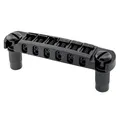 Musiclily Pro Black 52.5mm Tune-O-Matic Pigtail Wraparound Bridge For LP Guitar