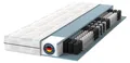 BMM Taschenfederkernmatratze Ortho Medic, 100 x 190 cm, H4, Matratzen Deutsche Produktentwicklung