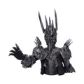 Nemesis Now Offizielles Lizenzprodukt Herr der Ringe, Sauron-Büste, Silber, 39 cm