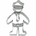Birkmann Ausstechform Polizist Innenprägung Ausstecher Plätzchen Edelstahl 8 cm