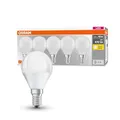 OSRAM LED Base Classic P, Sockel: E14, Nicht Dimmbar, Warmweiß, Ersetzt eine herkömmliche 40 Watt Lampe, Matt, 5-er Pack, Warmweiss