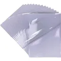 Vinyl Aufkleberfolie Transparent Selbstklebend Laser Tintenstrahldruck 20 Blatt
