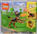 Lego Promo Polybag 30578 Creator Schäferhund Schlange Krebs 3 in 1 NEU NEW RAR