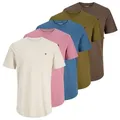 Jack & Jones Rundhalsshirt JPRBLABRODY TEE SS CREW NECK 5PK MP (Packung, 5-tlg) grau M (50)
