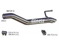 ERNST Abgasrohr 061513 hinten für Opel GM