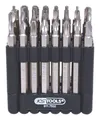 KS Tools 1/4" Bit-Satz, 75 mm, 32-teilig mit Sicherheitsbits - 911.7532
