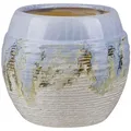 Beliani Blumenvase, Mehrfarbig, Stein, Mode, 19 cm, Dekoration, Vasen, Keramikvasen