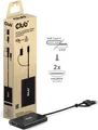 Club 3D USB-C auf 2x HDMI Videosplitter mit DisplayLink