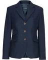 Highmoor Tweedblazer mit Lodenkontrast Dunkelblau/Bleu 48