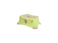 Lorelli einstufiger Kinder Badhocker Hippo, Tritthocker rutschfest, Gummi-Noppen in grün