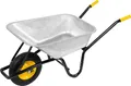 Schubkarre Strend Pro Premium Fortis BLACK ES, Rad PN aufblasbar, Zn, 85 Lit, max. 250kg (demontiert)