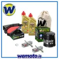 Service-Set Öl CASTROL Für Kawasaki ER-6N EF 2014 Ölfilter Luftfilter Zündkerze