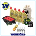 Service-Kit Mit Öl CASTROL, Filter Und Zündkerzen Für Suzuki GSF 600 Bandit 2003