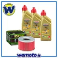 Wartungs Set Öl CASTROL Und Filter Für Honda CB 400 A Honda-Matic 1979